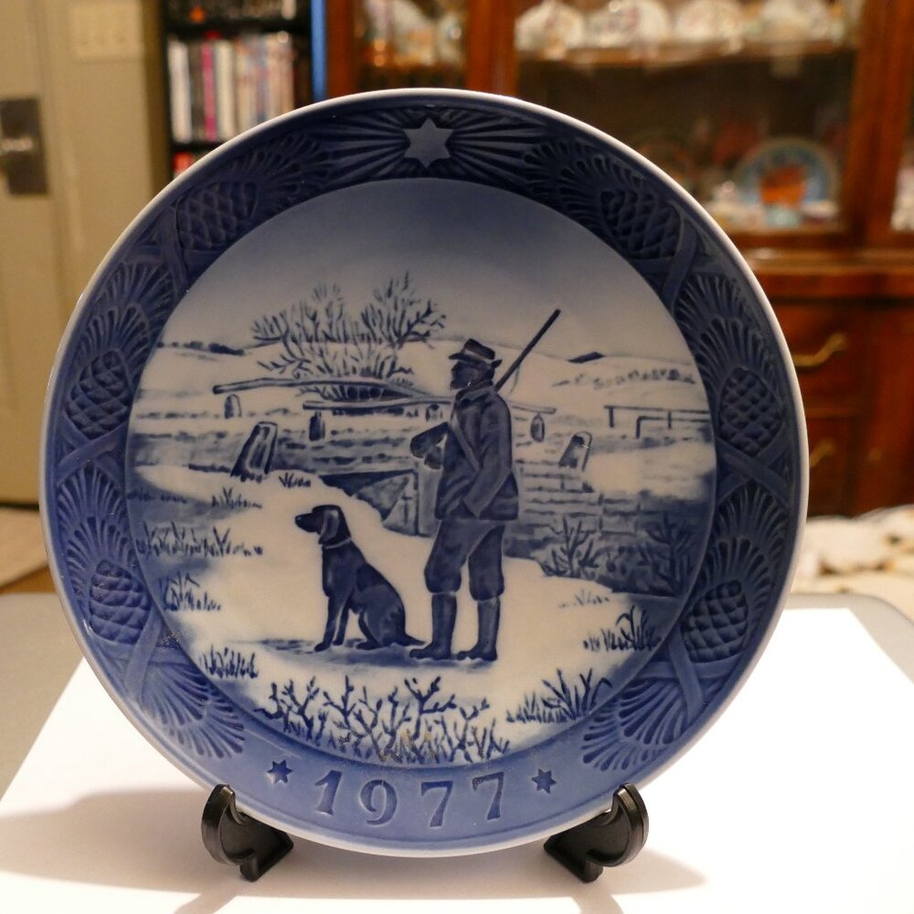 1977 Royal Copenhagen Immervad Bridge Collectors Plate